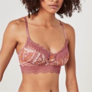 Spell & the Gypsy city lights lace bralette size small